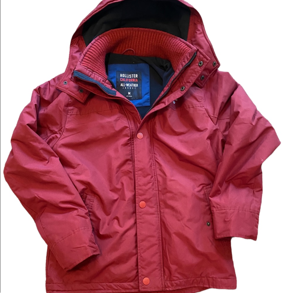 Hollister men’s size medium all-weather jacket/coat